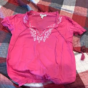 Aeropostale pink blouse